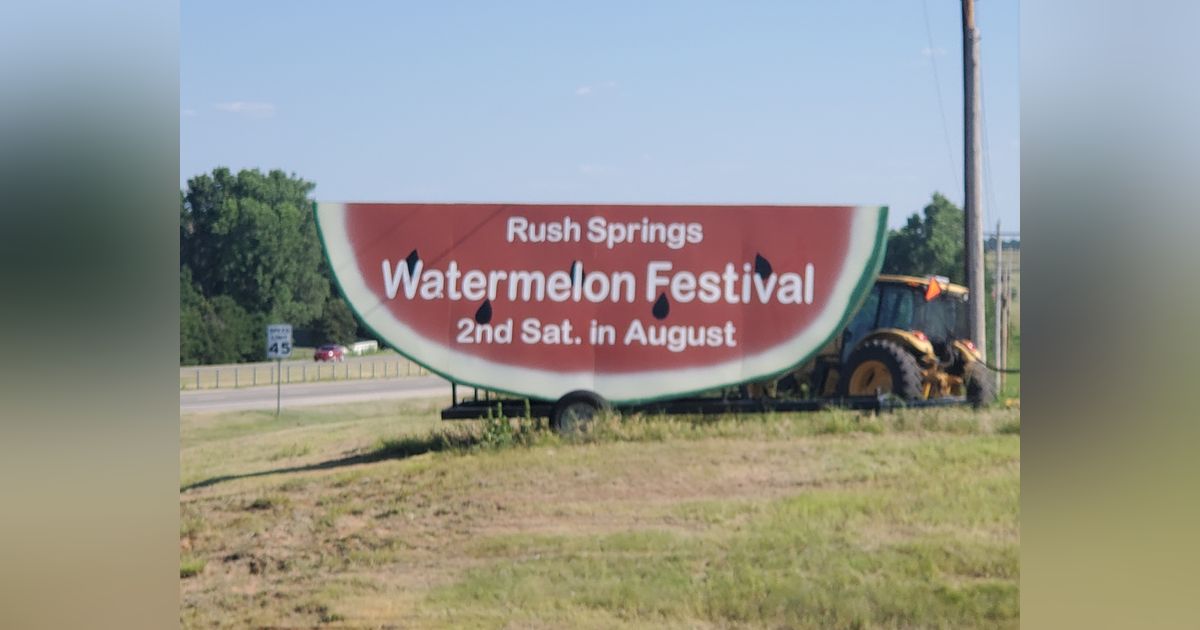 Watermelon Festival - Rush Springs, Oklahoma Watermelon Festival - Rush Springs, Oklahoma