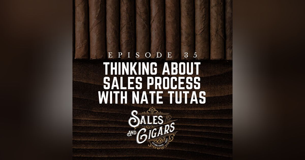 Thinking About Sales Process with Nate Tutas Thinking About Sales Process with Nate Tutas