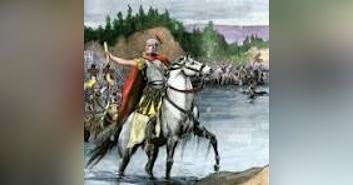 ULYSSES AND THE CYCLOPS and CAESAR CROSSES THE RUBICON ULYSSES AND THE CYCLOPS and CAESAR CROSSES THE RUBICON