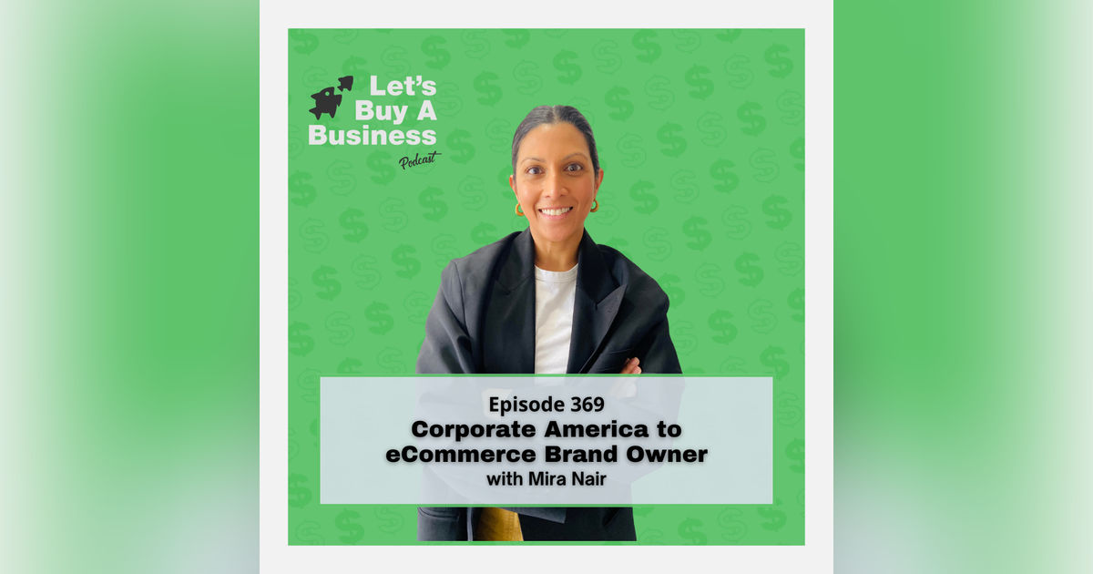 Corporate America to eCommerce Brand Owner Corporate America to eCommerce Brand Owner
