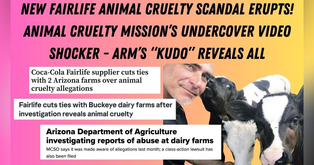 UnchainedTV: Another "Fairlife" Milk Animal Cruelty Scandal Erupts!