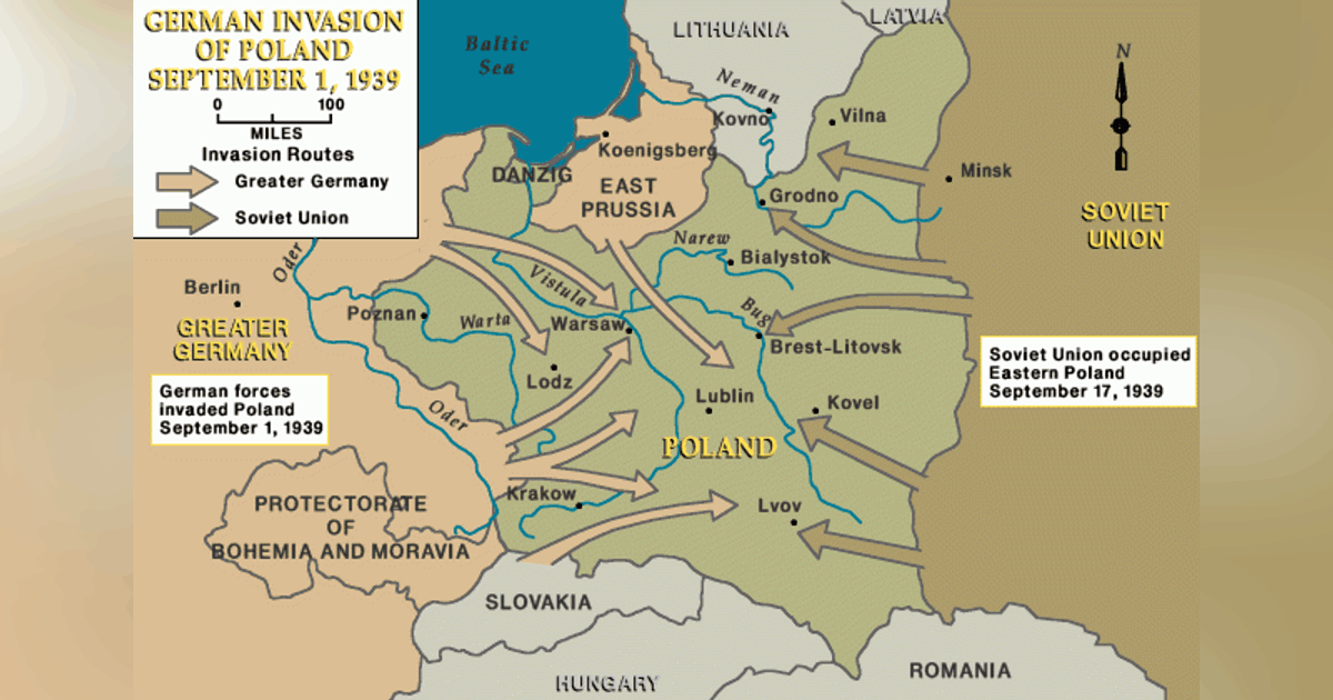 BEST OF (#64 of 518) THE KATYN FOREST MASSACRE (PT 1): SEPT 1-13, 1939 POLAND SEIZED BY GERMANY AND RUSSIA