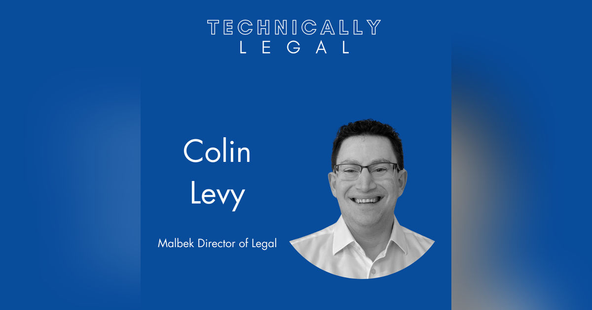 Colin Levy Discusses His New Book The Legal Tech Ecosystem & the Skills Needed to Succeed in Legal Tech