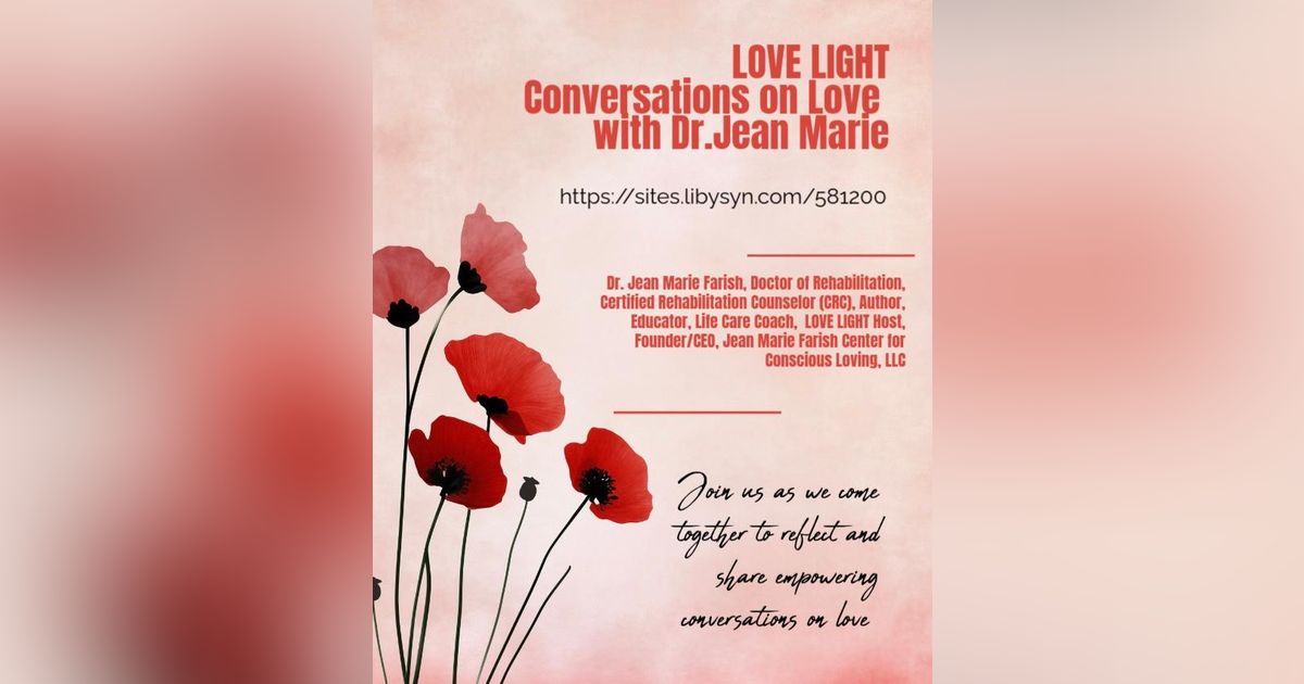 CONVERSATIONS ON LOVE WITH DR. JEAN MARIE