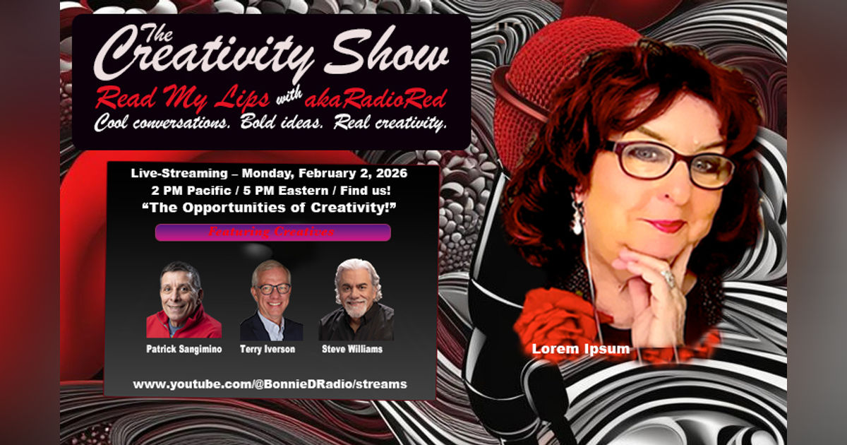 The Opportunities of Creativity Live Conversation hosted by akaRadioRed