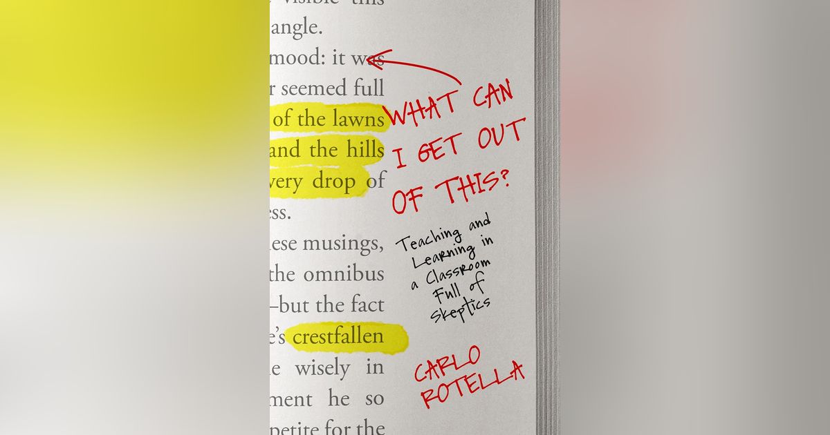 Ep: 1812 Carlo Rotella - What Can I Get Out of This?