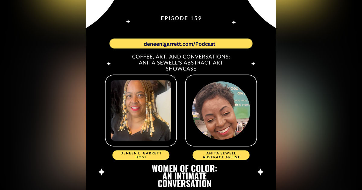 Coffee, Art, and Conversations: Anita Sewell's Abstract Art Showcase Coffee, Art, and Conversations: Anita Sewell's Abstract Art Showcase