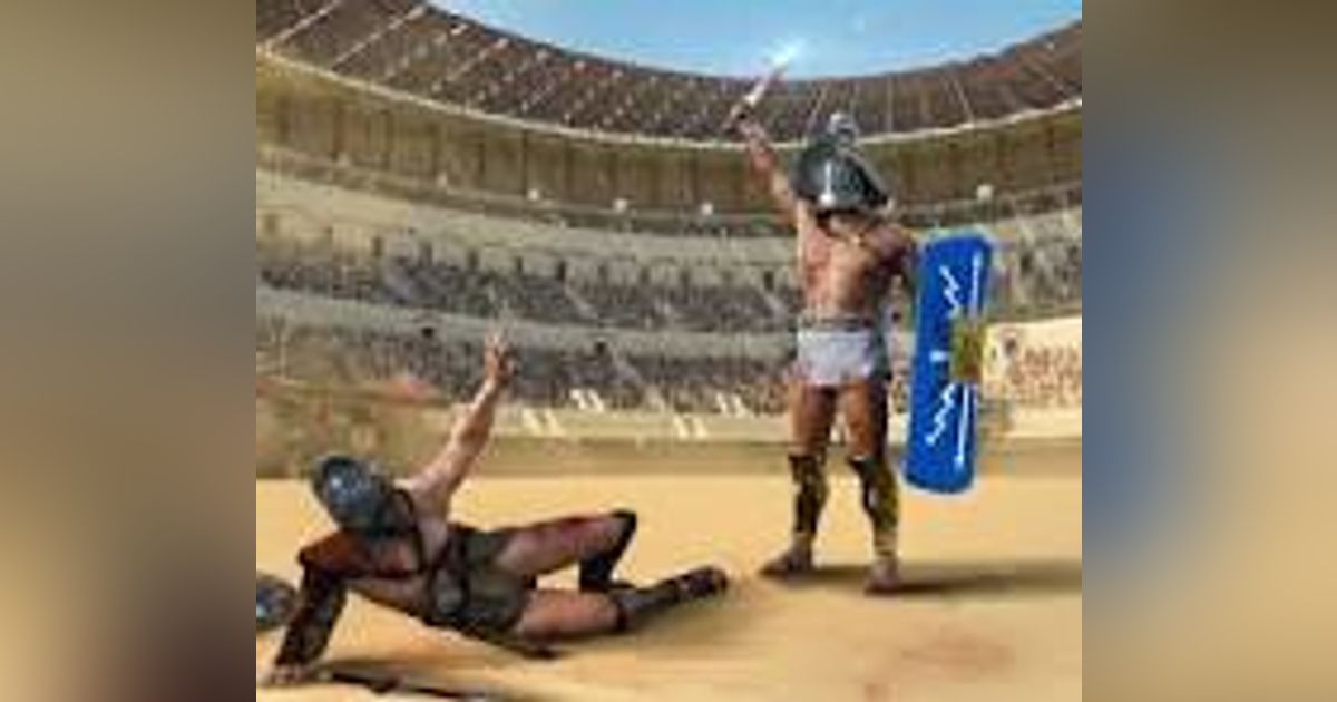 THE LAST FIGHT IN THE COLISEUM by CHARLOTTE YONGE THE LAST FIGHT IN THE COLISEUM by CHARLOTTE YONGE