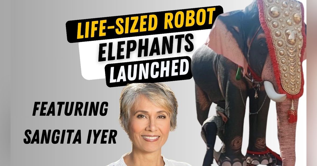 UnchainedTV: Robot Elephants Are Replacing Real Ones! And, That's Great!