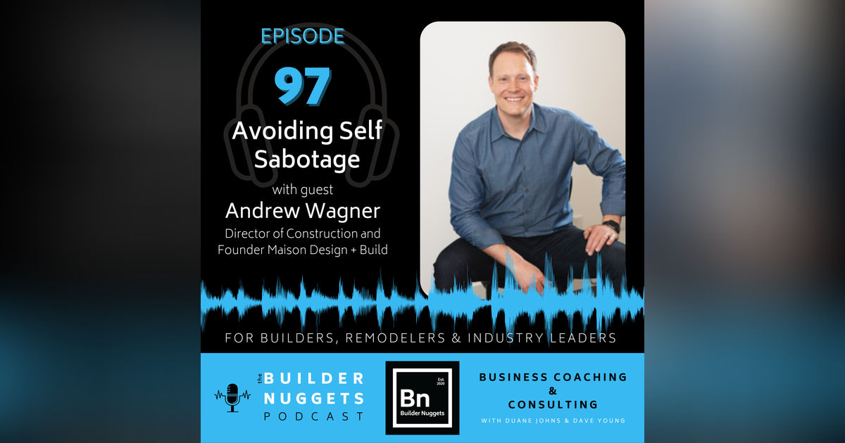 Ep 97: Avoiding Self Sabotage Ep 97: Avoiding Self Sabotage