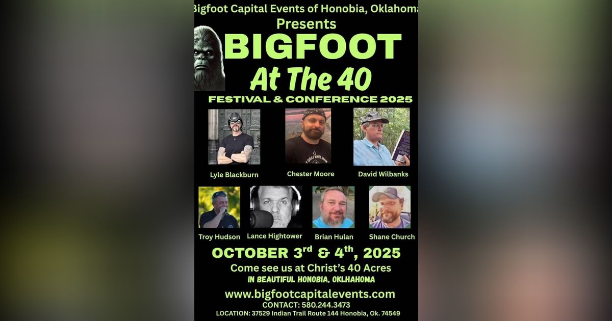 The Heart of Bigfoot country in Oklahoma The Heart of Bigfoot country in Oklahoma