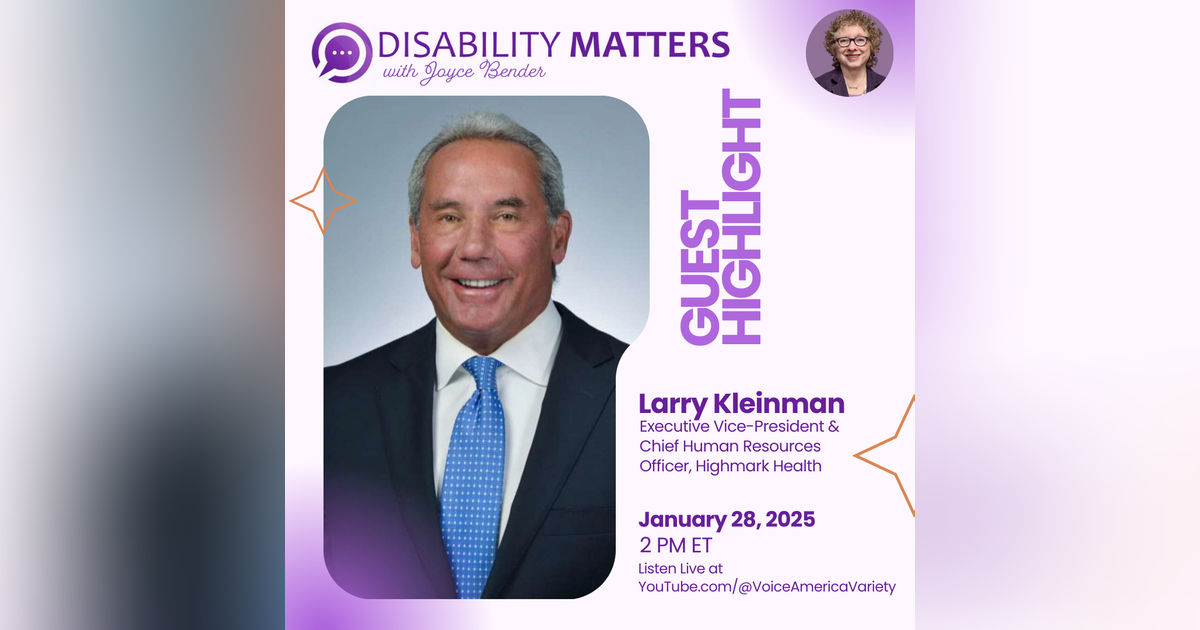 Larry Kleinman: Highmark Health Hires People with Disabilities