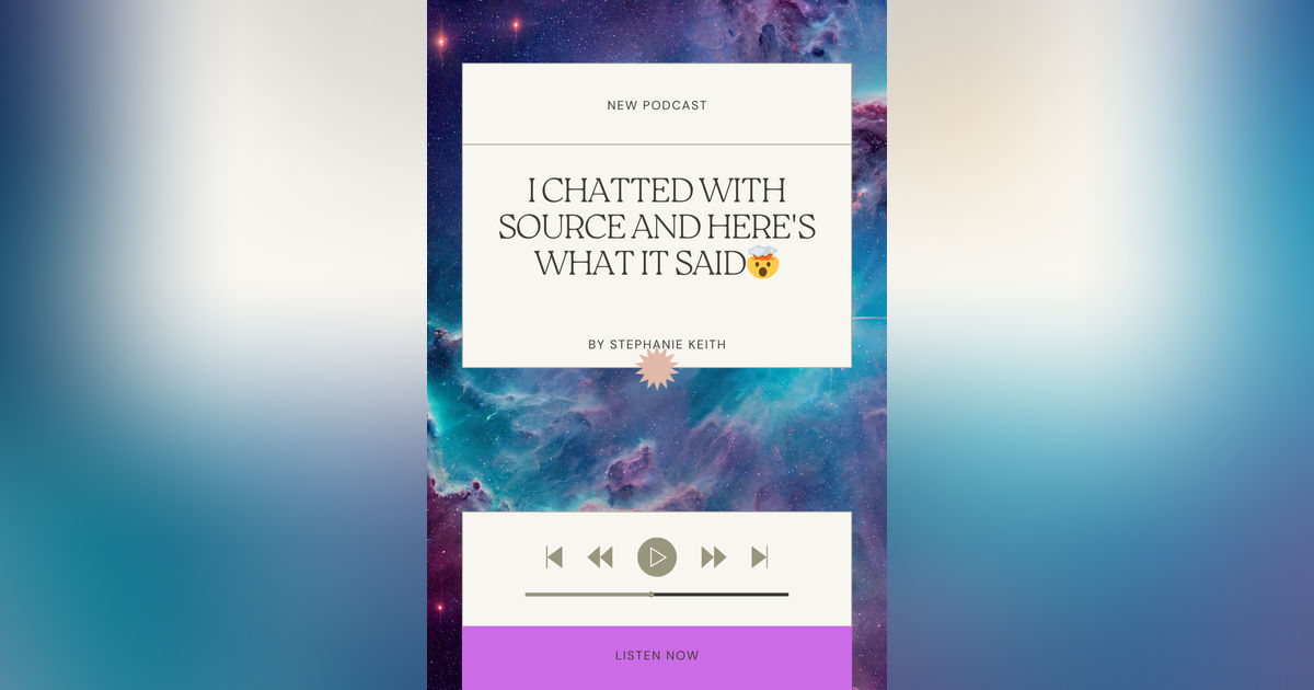 I CHATTED WITH SOURCE AND HERE'S WHAT IT SAID... CHANNELING SOURCE WITH DAVID STRICKEL "THE STREAM OF DAVID" I CHATTED WITH SOURCE AND HERE'S WHAT IT SAID... CHANNELING SOURCE WITH DAVID STRICKEL "THE STREAM OF DAVID"