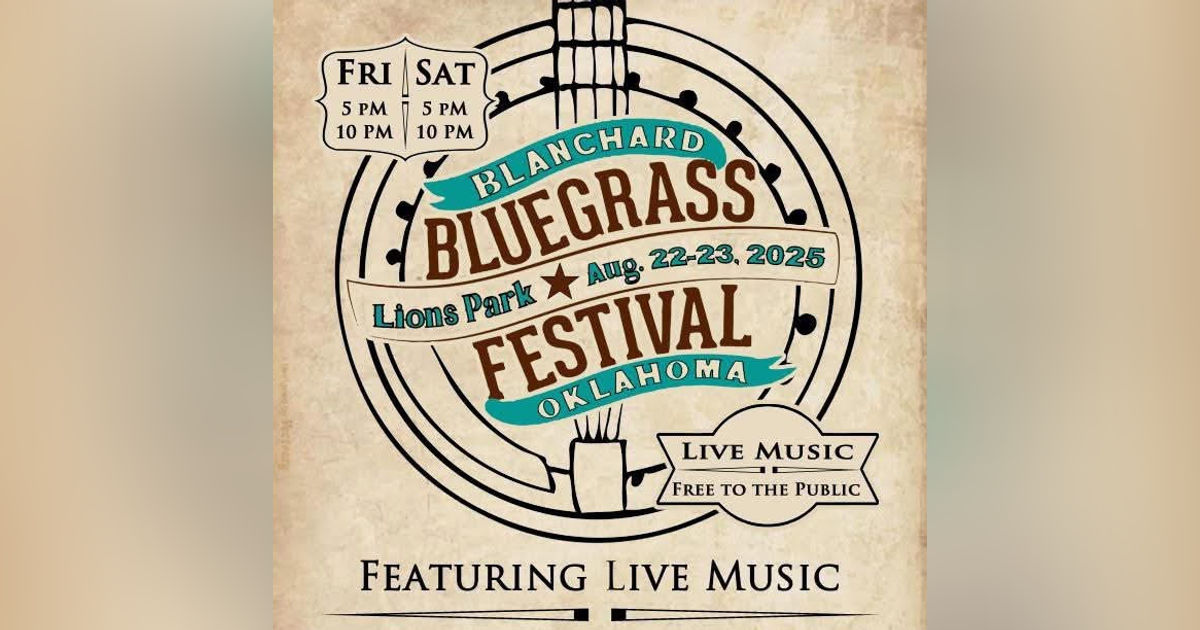 Pickin' and Grinnin' at the Blanchard Bluegrass Festival Pickin' and Grinnin' at the Blanchard Bluegrass Festival