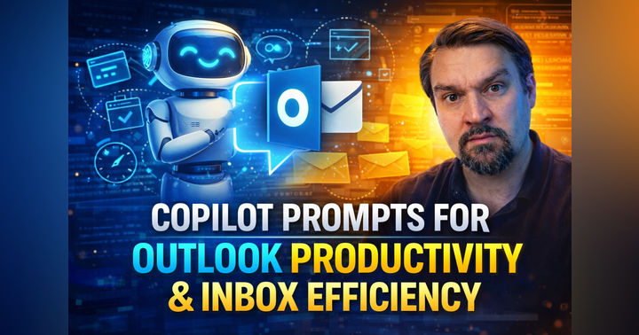 image for Copilot Prompts for Outlook Productivity & Inbox Efficiency