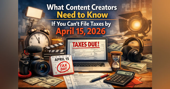 image for Can’t File Taxes by April 15, 2026? A Guide for Content Creators