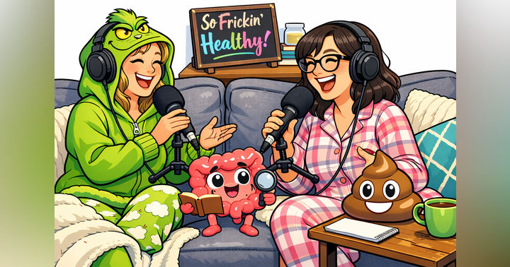 image for Hack Your Health: Pajamas, Poop, and the Adorkable World of Gut Flora! 🍏💩