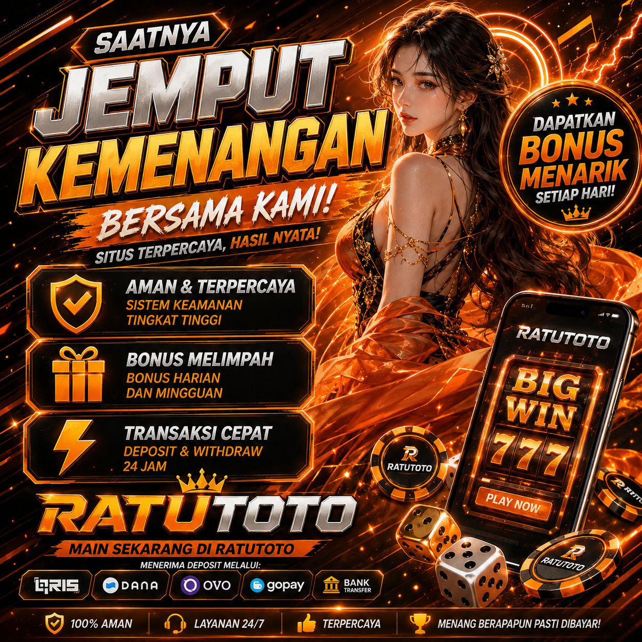 RATUTOTO: Platform Indera Trading & Game Hiburan Akses Instan - WooCommerce eCommerce