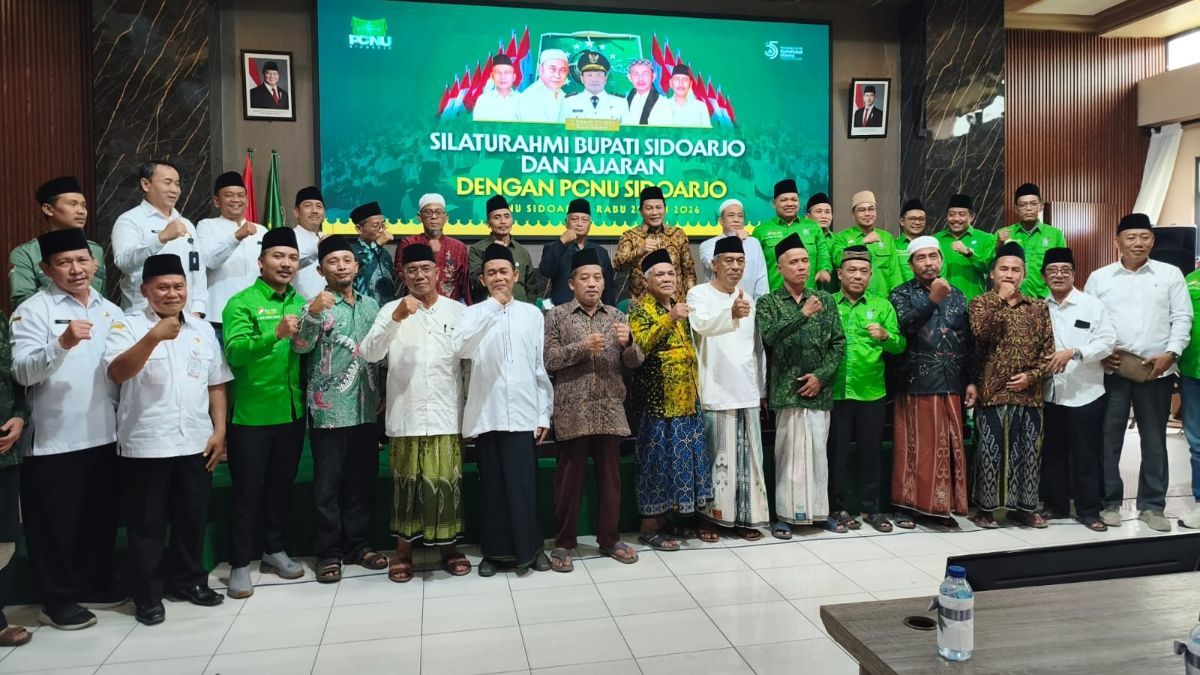 BUPATI SIDOARJO BERIKAN HIBAH Rp 18,9 MILYAR KEPADA  PC NU  