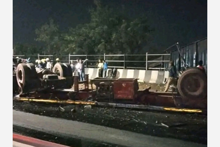 शनिवारी पहाटे तीन वाजता झाला मोठा अपघात