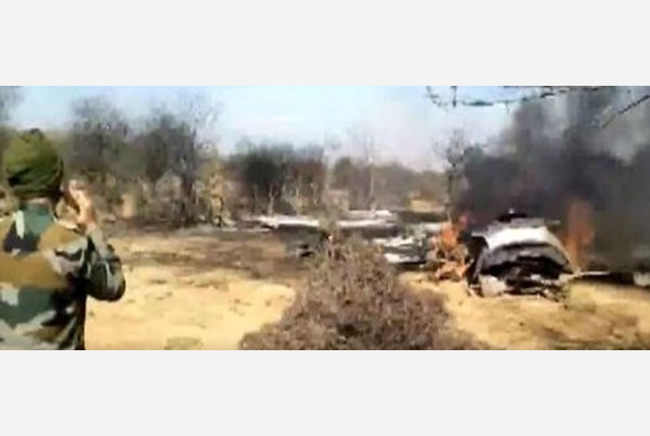 Two Indian Air Force fighter jets crash over Morena in Madhya Pradesh