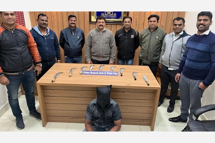 Pune police nabbed the main accused in the koyta gang