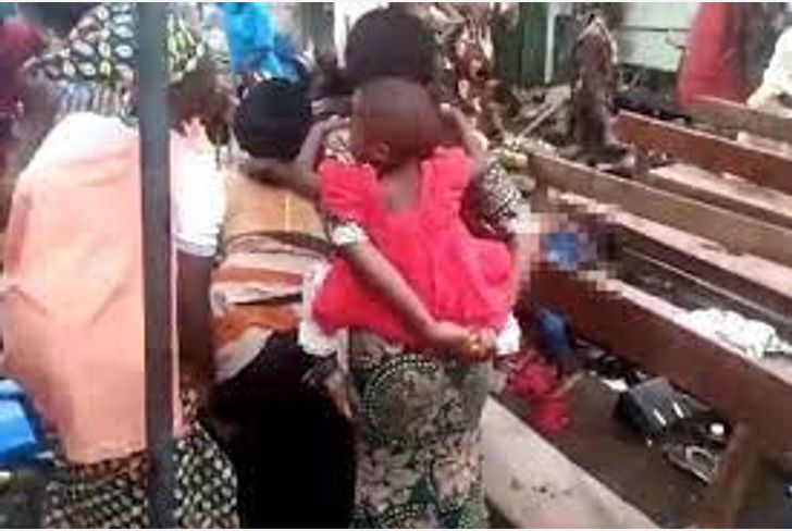 Congo church bomb-blasting