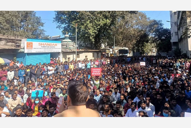 MPSC Candidates' Protest