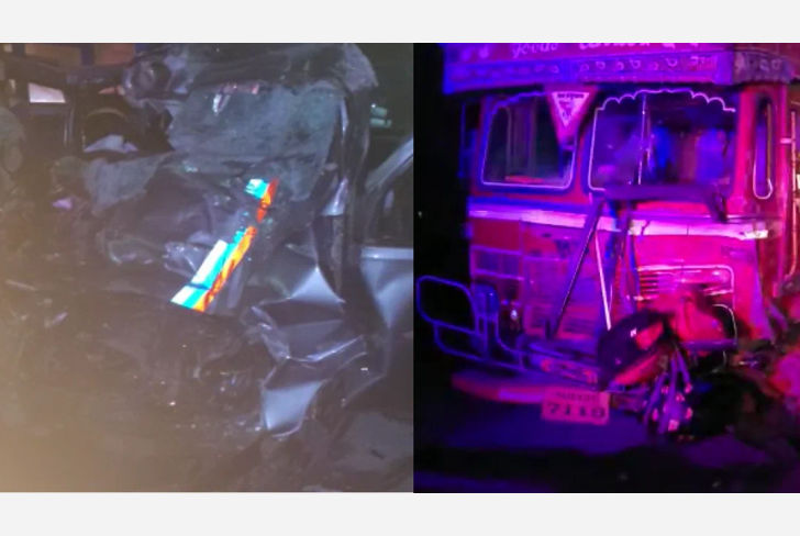 Accident on Mumbai-Goa national HIghway
