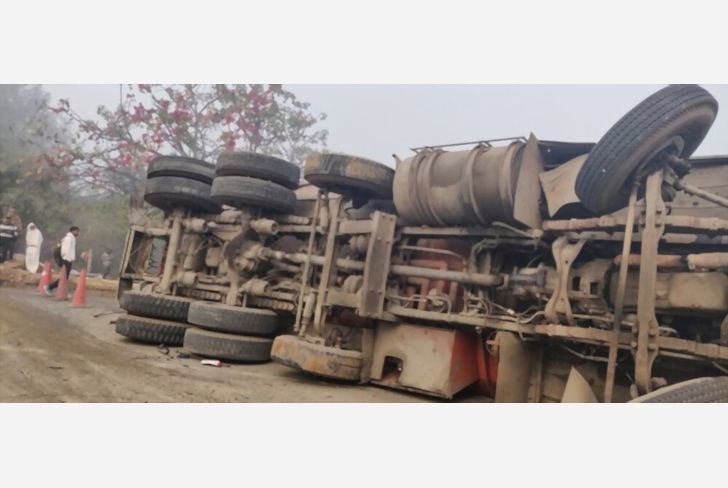 Accident on pune-satara highway