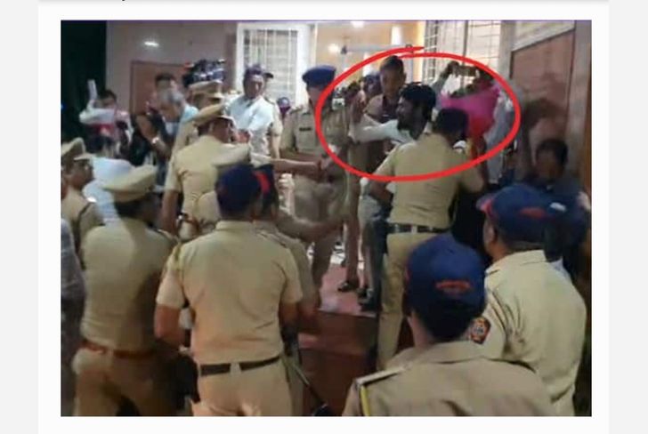 पिंपरी चिंचवड नंतर सोलापूरात चंद्रकांत पाटील यांच्यावर शाईफेक करण्याचा प्रयत्न सरकारी नोकऱ्यांचे खासगीकरण