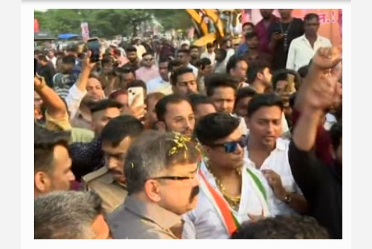 मुंब्र्यातील शिवसेनेचे जुनी शाखा तोडल्या प्ररकणी भेट ५०० पोलिसांचा बंदोबस्त