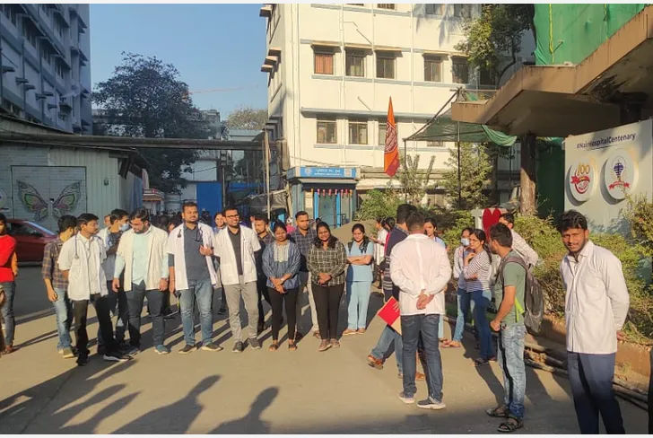 Maharashtra Resident doctors strike back