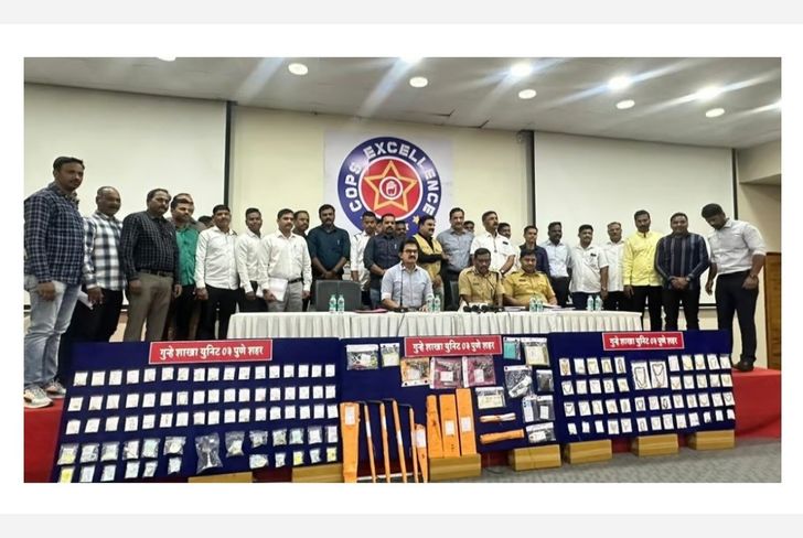 फुरसुंगी जवळ अटक करुन १७३ गुन्हे आणले उघडकीस