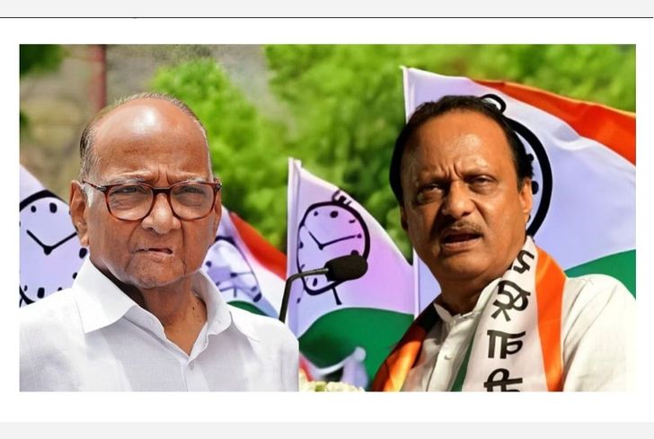 राष्ट्रवादी नाव व घड्याळ पक्षचिन्ह कुणाकडे जाणार? यावर सर्वांचे लक्ष