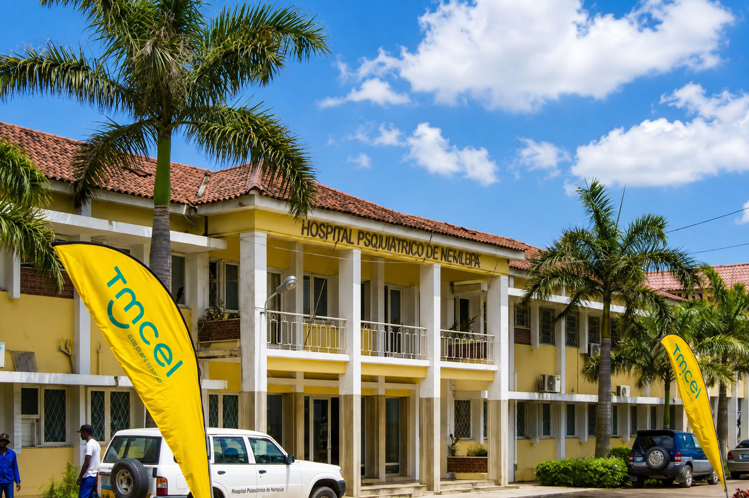 Hospital Psiquiátrico do Infulene, em Maputo, onde 78 pacientes com alta clínica continuam internados