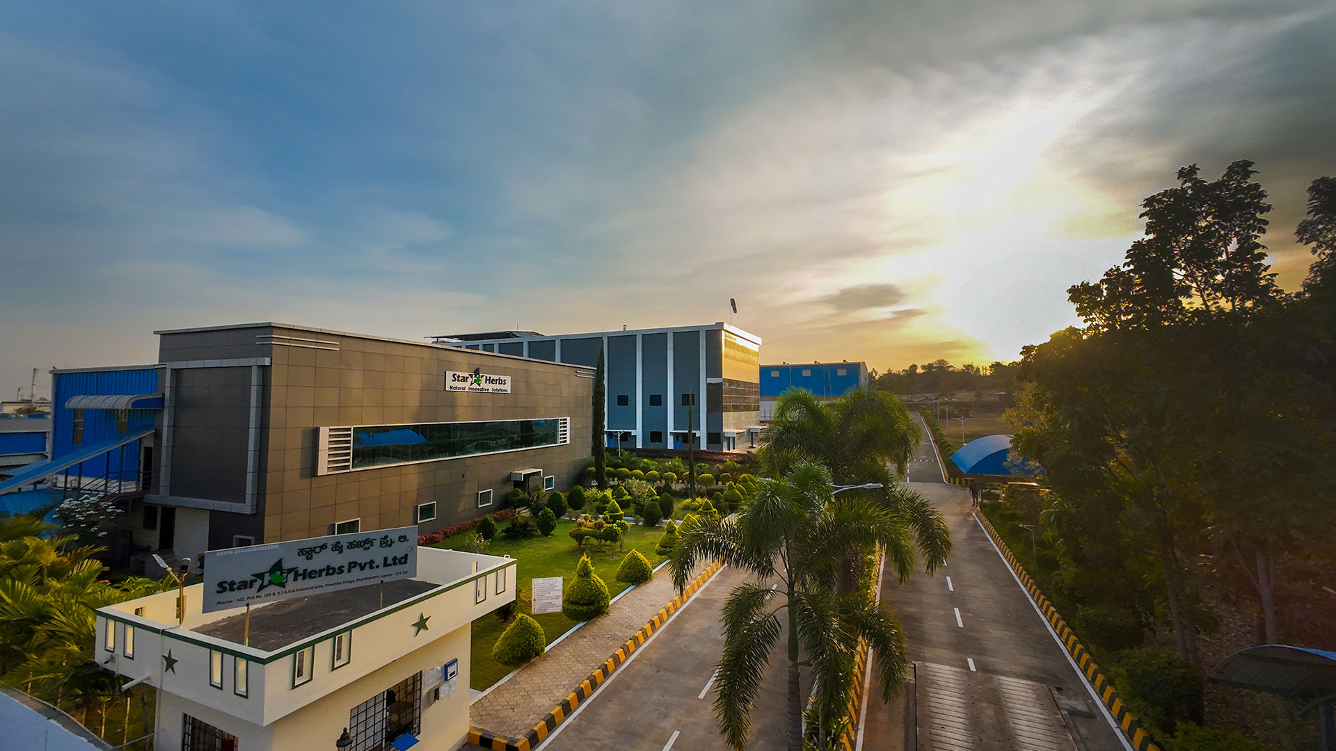 Star Hi Herbs state-of-the-art manufacturing facility in Hassan, India