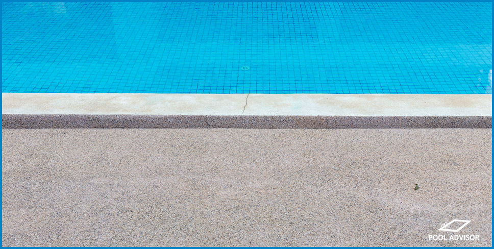 Honed / Polished Concrete Around Pool