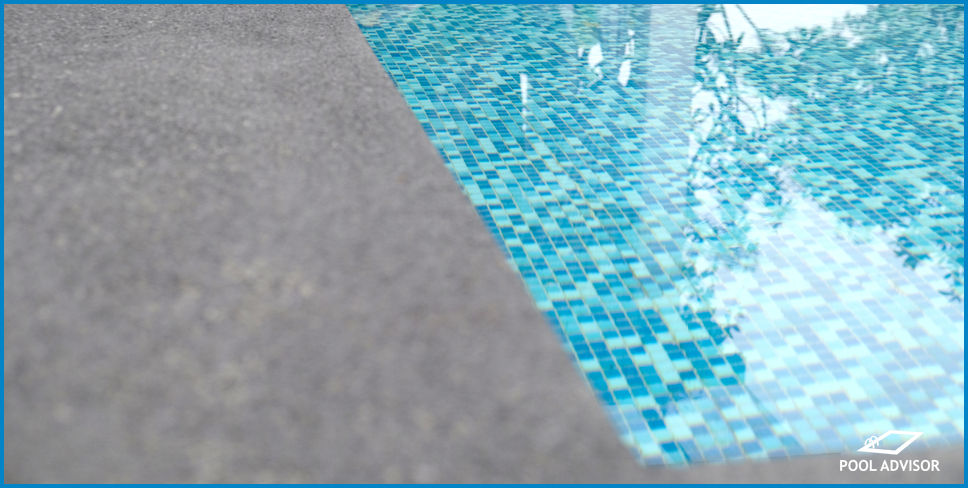 Plain Concrete Around Pool