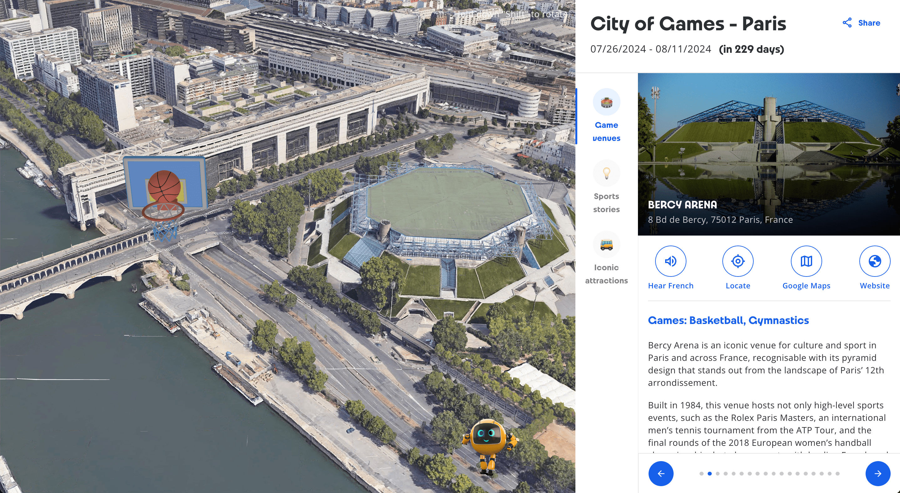 2024 venue map