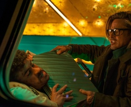 Bad Bunny y Brad Pitt en Bullet Train (2022)
