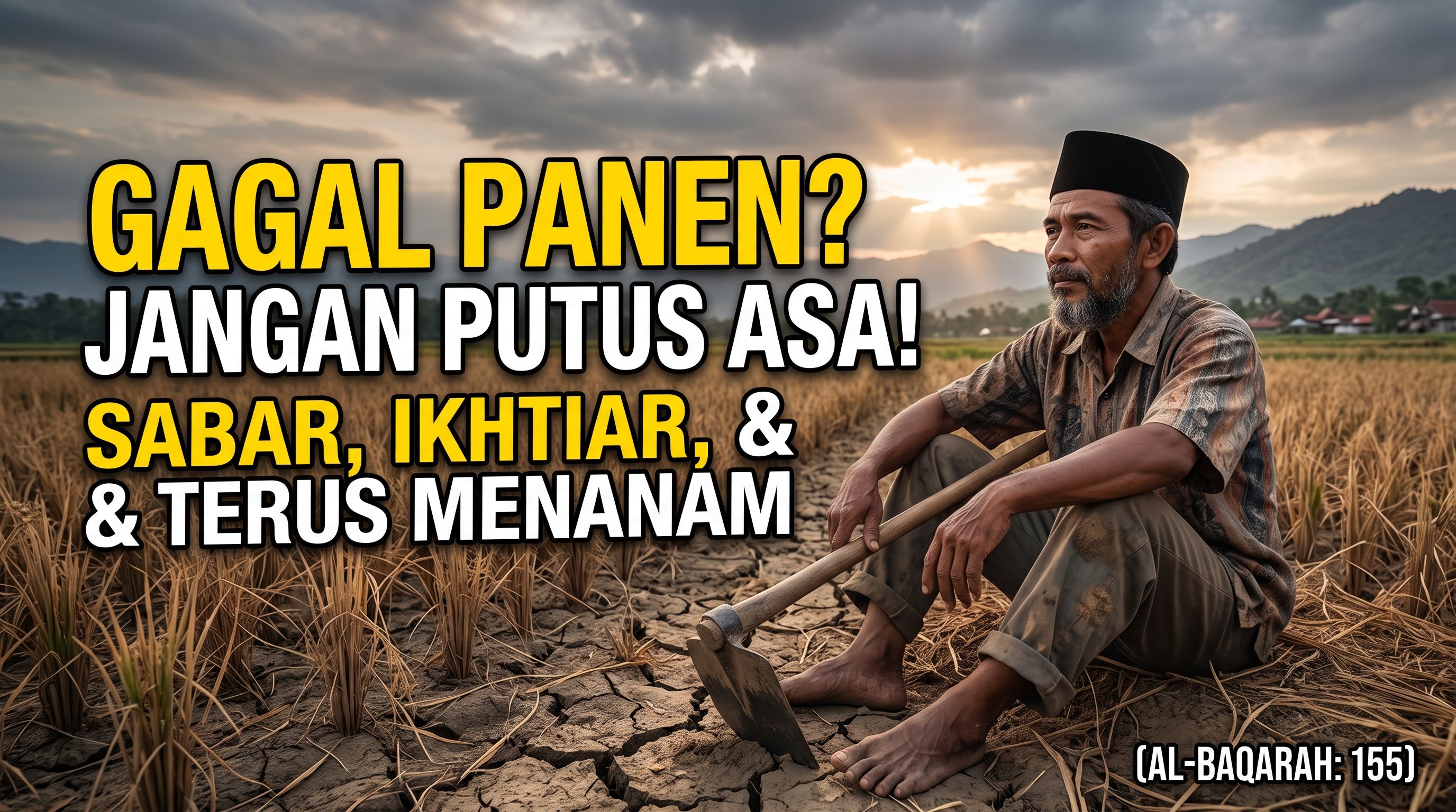 Kemuliaan Profesi Petani dan Pahala Sedekah di Balik Kegagalan