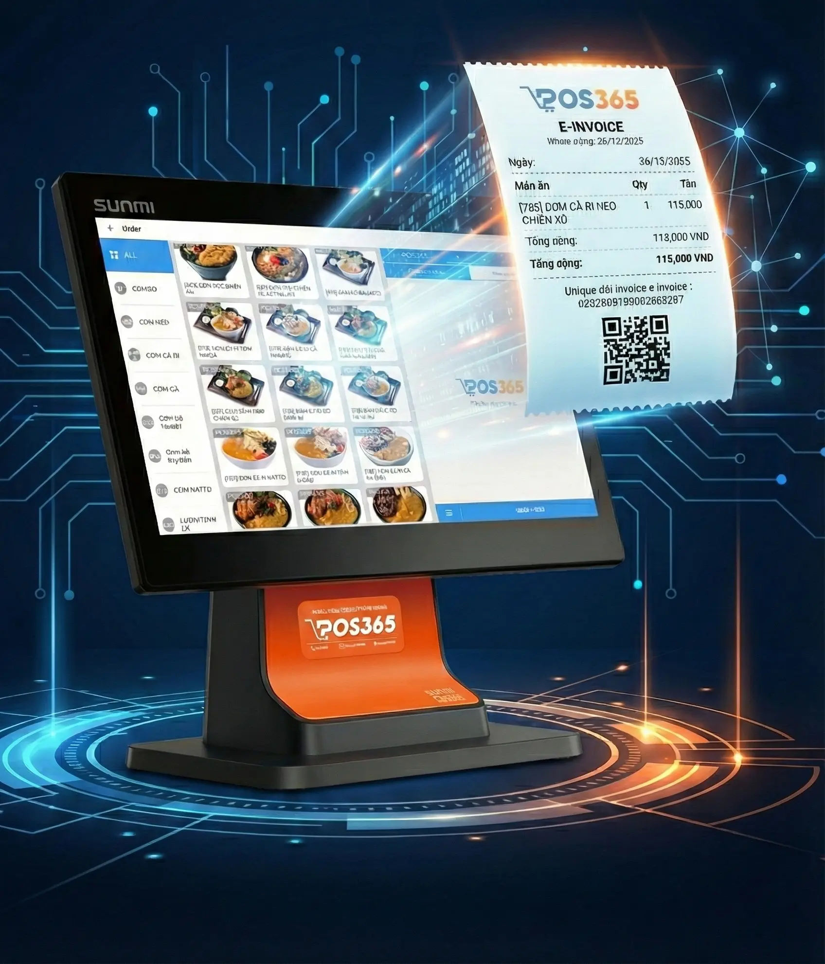 hóa đơn điện tử trên POS365