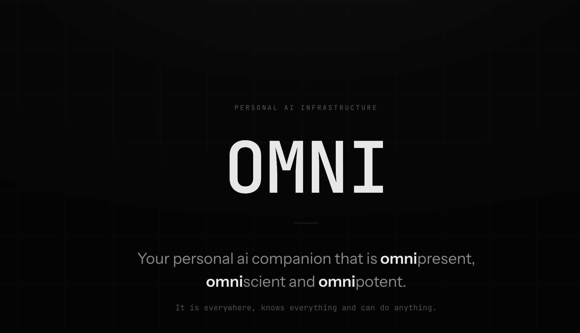 Omni 1.0™ & OmniScient™ - AI-powered solution by 360Labs