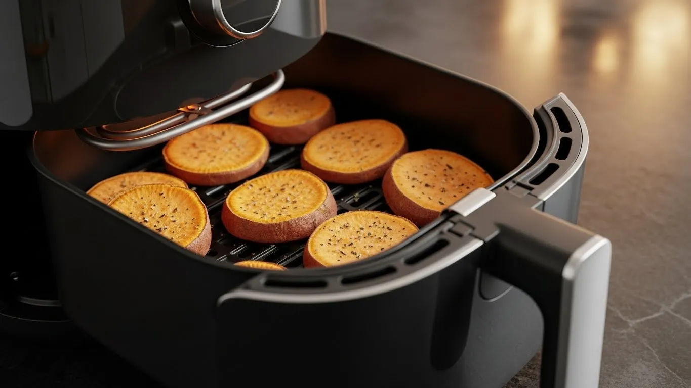 air fry a sweet potato