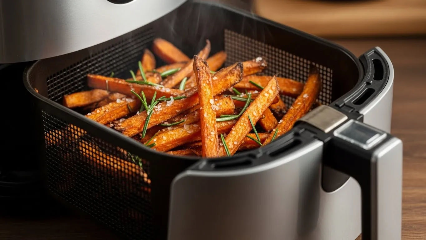 air fry sweet potato fries fresh