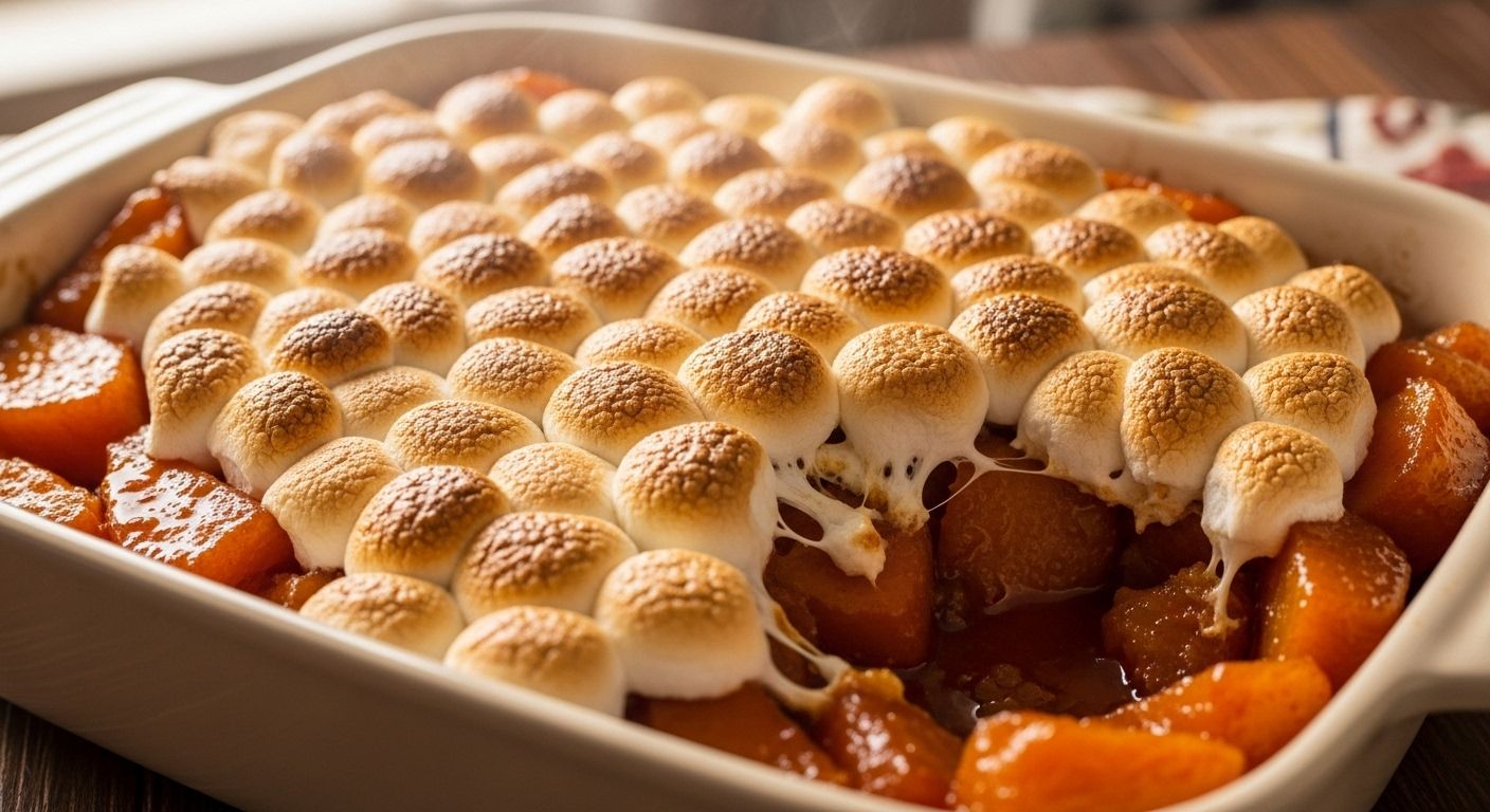 candied yams marshmallows