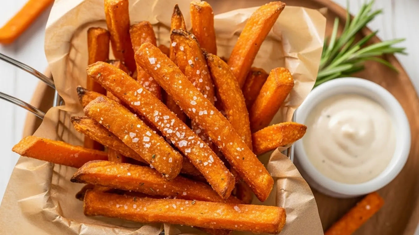 crispy sweet potato fries air fryer