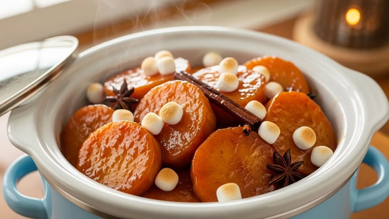 crock pot yams