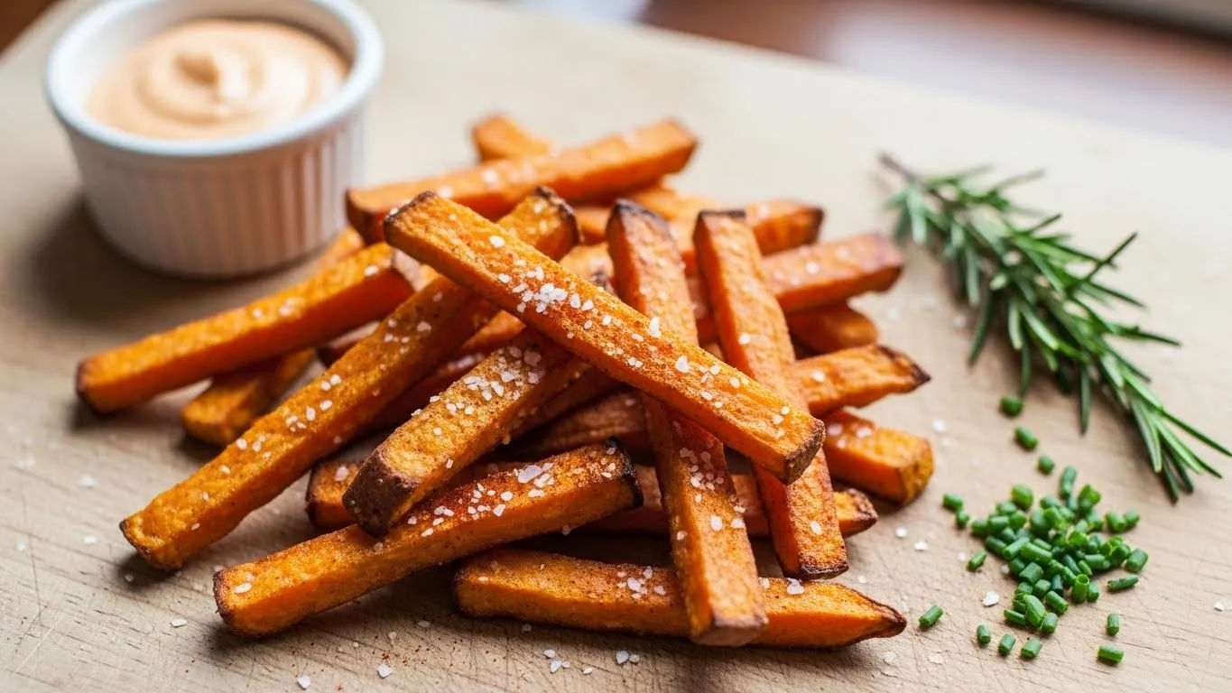 fresh sweet potato fries air fryer